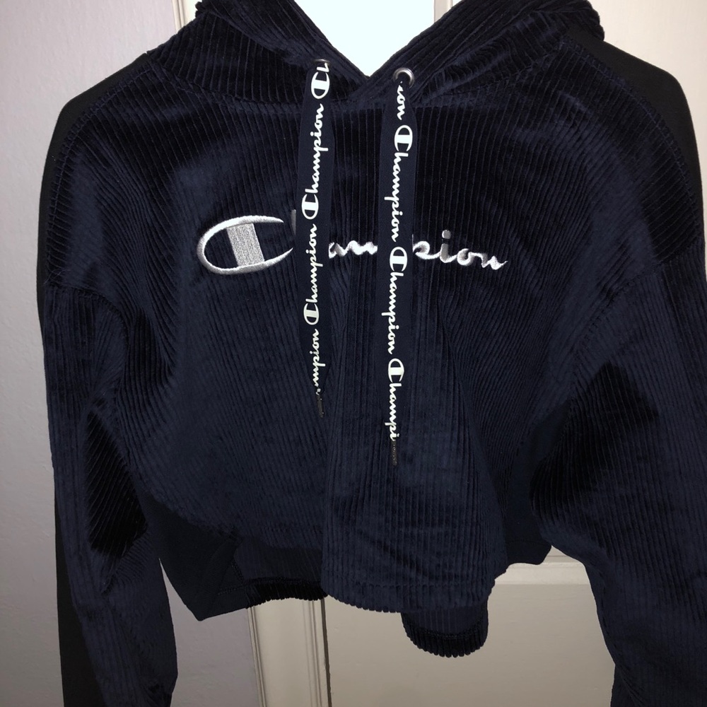 Champion cropped hoodie